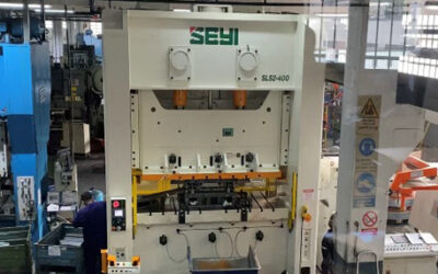New 400-ton press at the NBI Group stamping plant